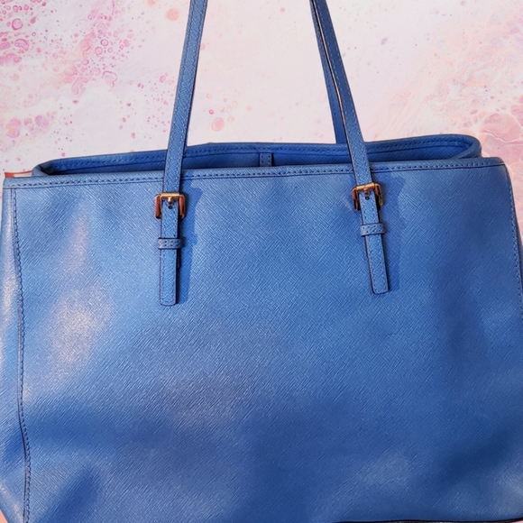 Michael Kors blue tote - Picture 4 of 6